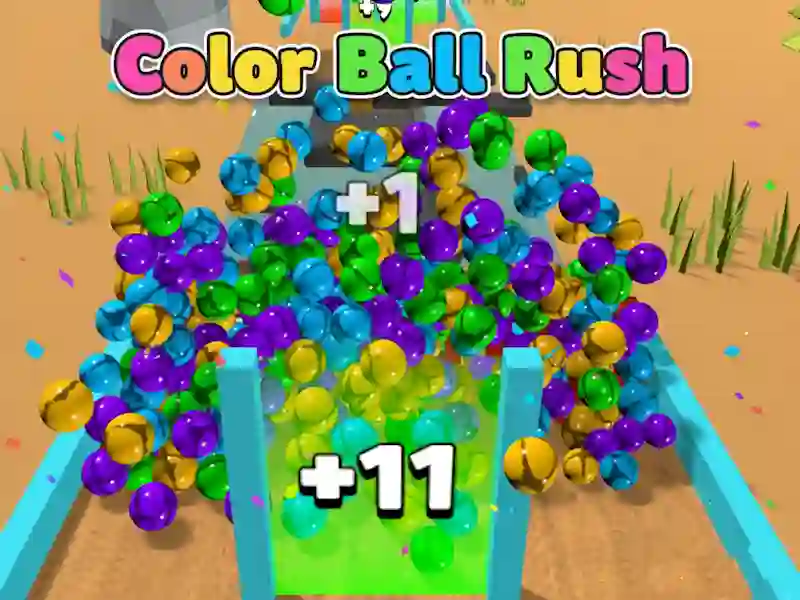 Игра Color Ball Rush онлајн