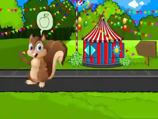 Игра Feed the squirrel онлајн