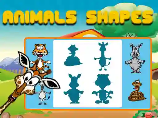 Игра Animals Shapes онлајн