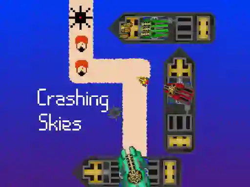 Игра Crashing Skies онлајн
