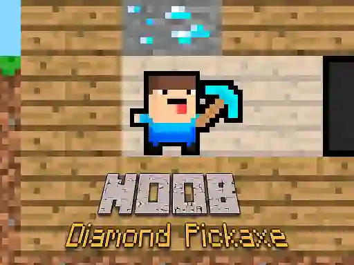 Игра Noob Diamond Pickaxe онлајн
