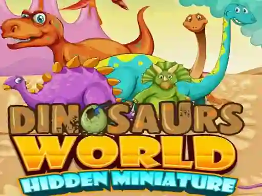 Игра Dinosaurs World Hidden Miniature онлајн