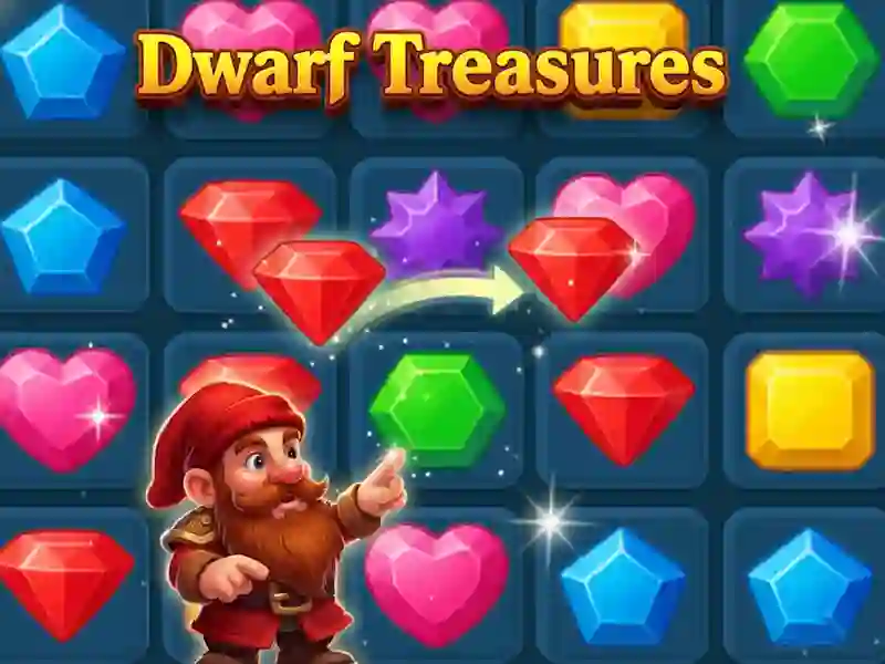 Игра Dwarf Treasures онлајн
