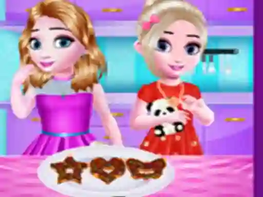 Игра Little Girls Kitchen Time онлајн