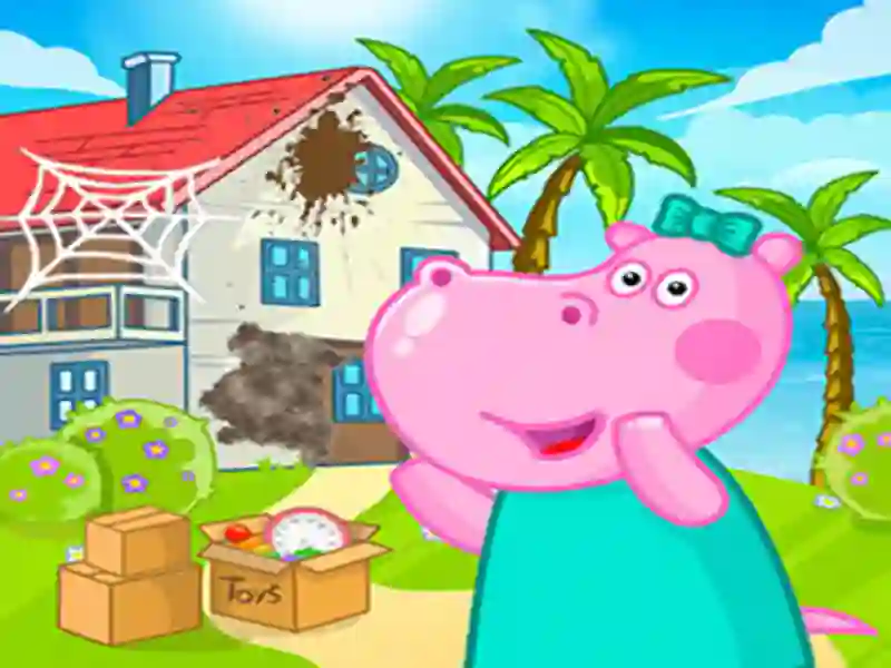 Игра Kids Home Cleanup онлајн