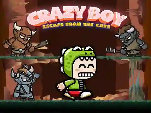 Игра Crazy Boy Escape From The Cave онлајн