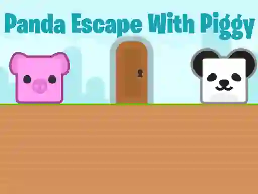 Игра Panda Escape With Piggy онлајн