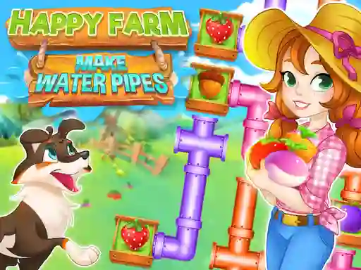 Игра Happy Farm Make Water Pipes онлајн