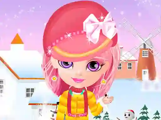 Игра Baby Halen Winter Dress Up онлајн