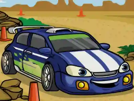 Игра Racing Cartoons Jigsaw онлајн