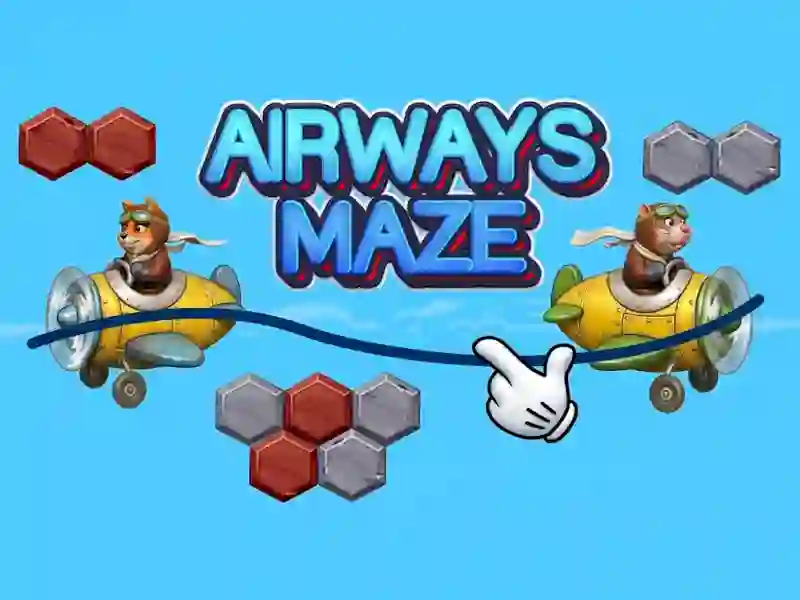 Игра Airways Maze онлајн