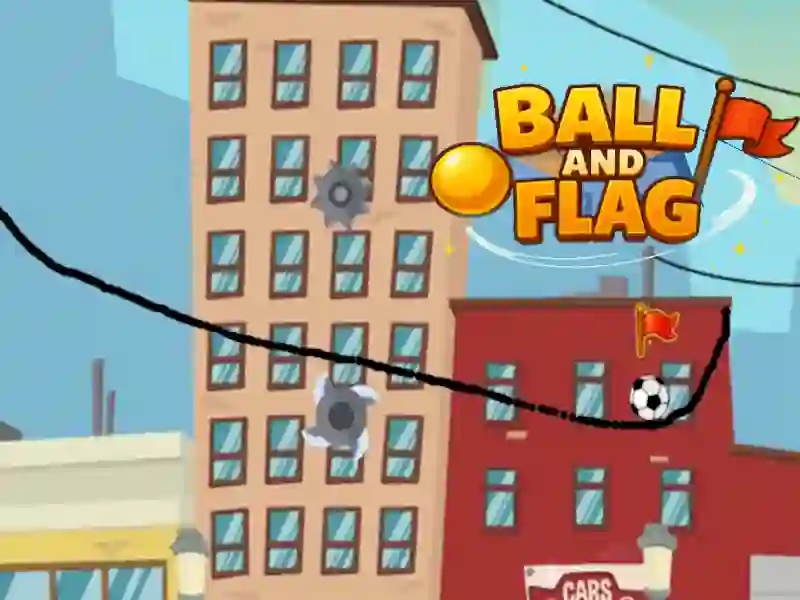 Игра Ball and Flag онлајн