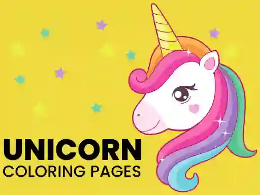 Игра Unicorn Coloring Pages онлајн