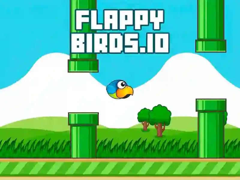 Игра FLAPPY BIRDS.io онлајн