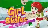 Игра Girl on Skates Pizza Mania онлајн