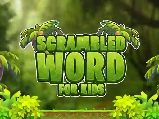 Игра Scrambled Word For Kids онлајн