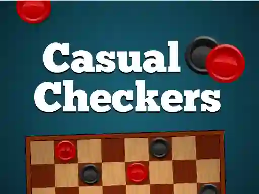 Игра Casual Checkers онлајн
