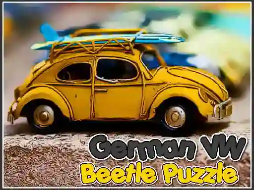 Игра German VW Beetle Puzzle онлајн
