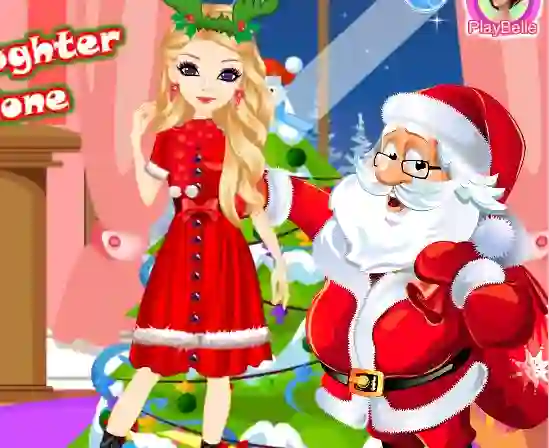 Игра Santa's Daughter Home Alone онлајн