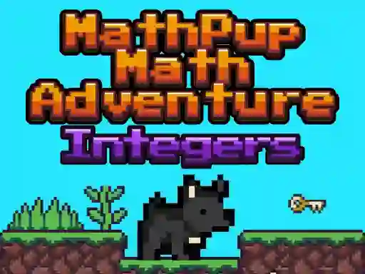 Игра MathPup Math Adventure Integers онлајн