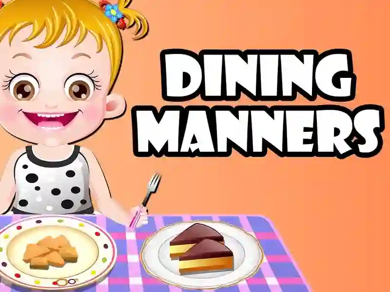 Игра Baby Hazel Dining Manners онлајн