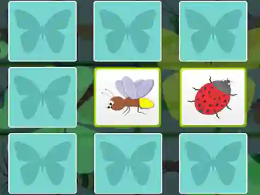 Игра Kids Memory With Insects онлајн