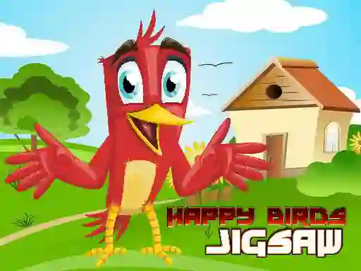Игра Happy Birds Jigsaw онлајн