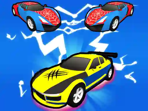 Игра Superhero Car Merge Master онлајн