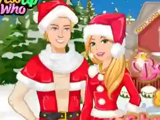 Игра Barbie and Ken Christmas онлајн