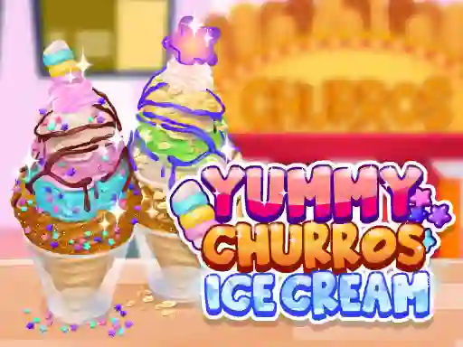 Игра Yummy Churros Ice Cream онлајн