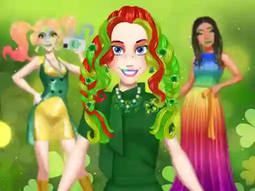 Игра St Patrick's Day Princess Challenge онлајн
