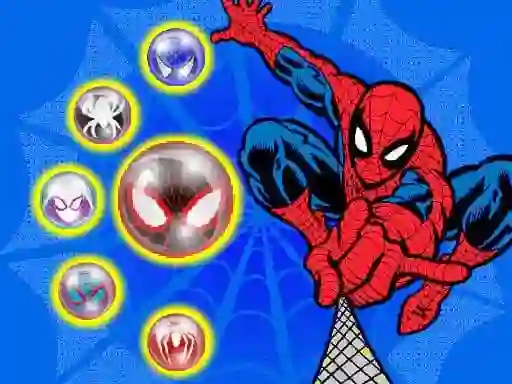 Игра Spiderman Bubble Shooter онлајн