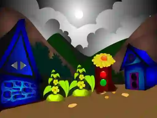Игра Blue house bird escape онлајн