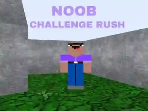 Игра Noob Challenge Rush онлајн