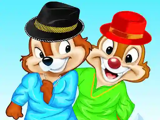 Игра Chip n Dale Dressup онлајн