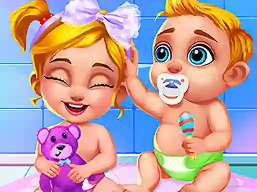 Игра Newborn Sweet Baby Twins онлајн