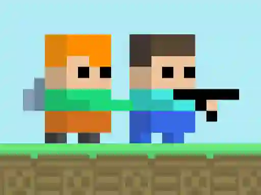 Игра Minescrafter Steve and Alex онлајн
