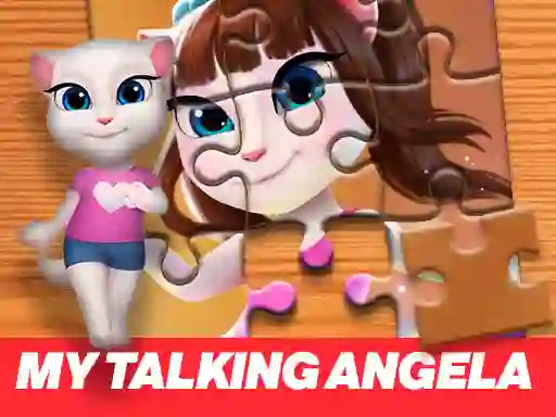 Игра My Talking Angela Jigsaw Puzzle онлајн