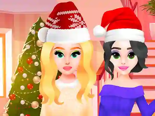 Игра Christmas Party Girls онлајн