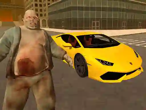 Игра Supercars Zombie Driving онлајн