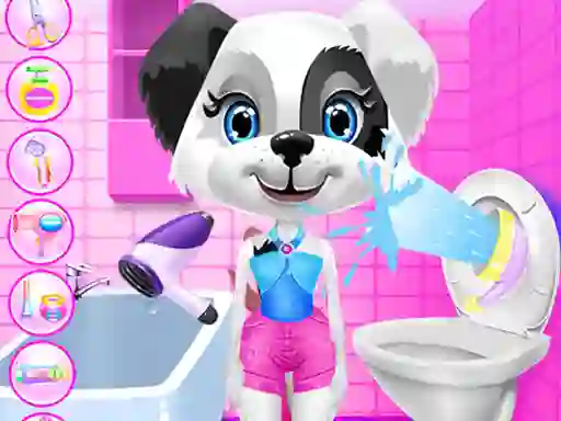 Игра Lucy Dog Care онлајн