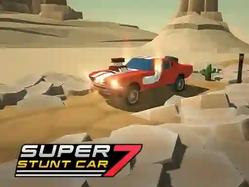 Игра Super Stunt car 7 онлајн