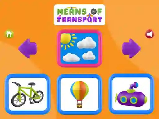 Игра Means Of Transport онлајн