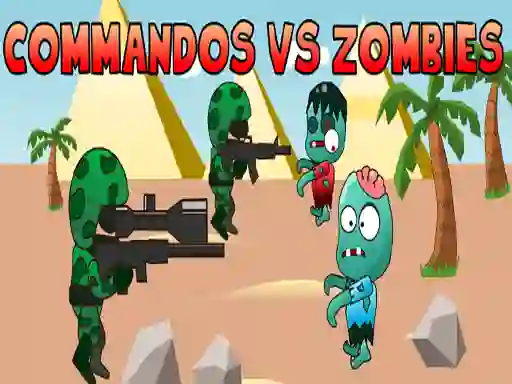 Игра Commandos vs Zombies онлајн