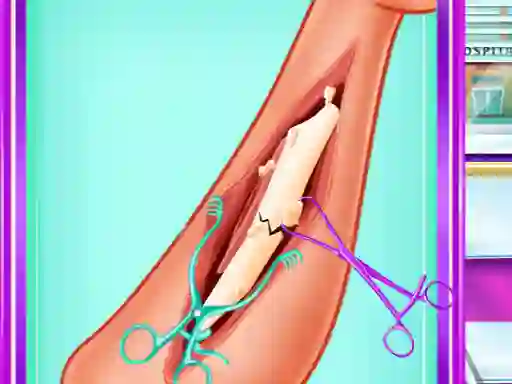 Игра Ladybug Leg Surgery онлајн