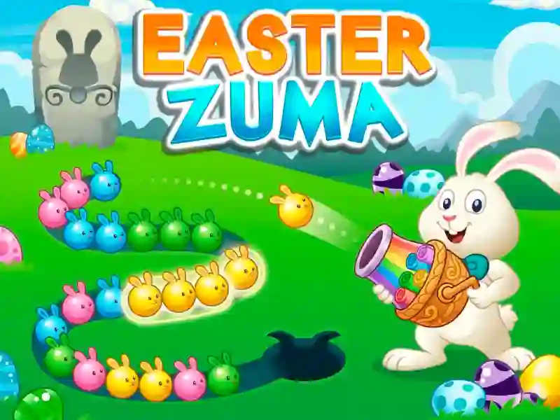 Игра Easter Zuma онлајн