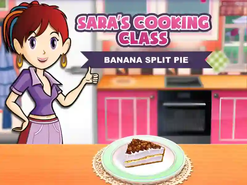 Игра Banana Split Pie: Sara`s Cooking Class онлајн