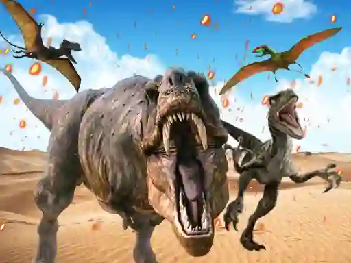 Игра Dino Hunter: Killing Strand онлајн
