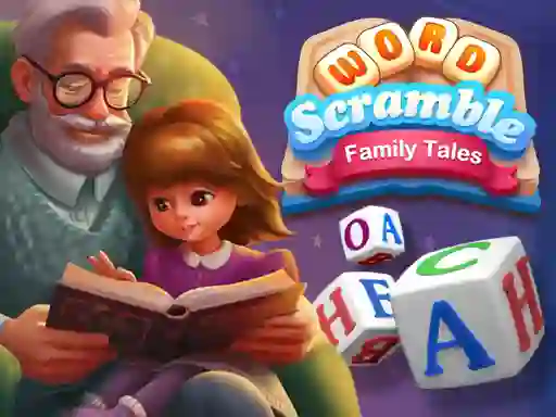 Игра Word Scramble Family Tales онлајн