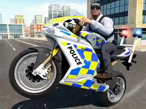 Игра Police Chase Motorbike Driver онлајн